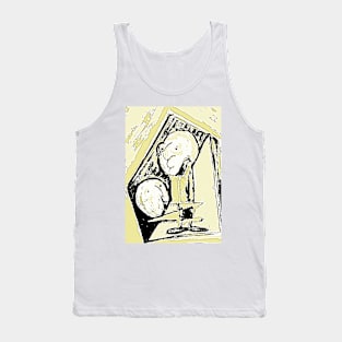 Two Characters. Hand drawing in digital art Tank Top